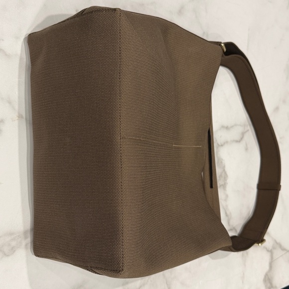 RARE Rothys Bucket Bag Brown Purse Like New - Picture 3 of 13